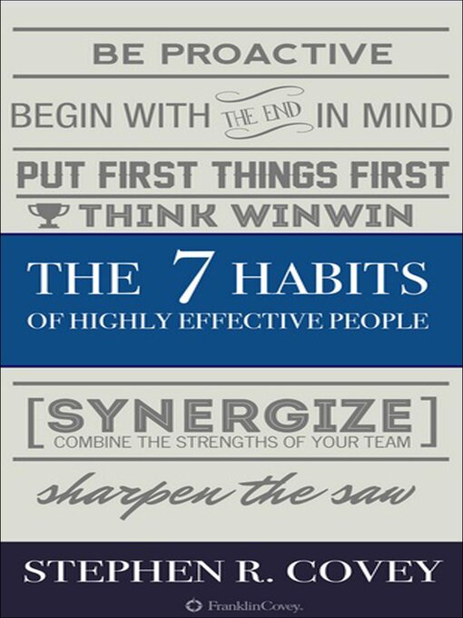 Cover image for The 7 Habits of Highly Effective People